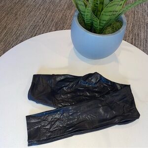 Synthetic leather leggings Jane and bleecker medium size